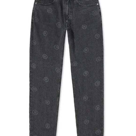 BNWT SS22 MARTINE ROSE ALL OVER LOGO JEANS XS - Picture 14 of 14